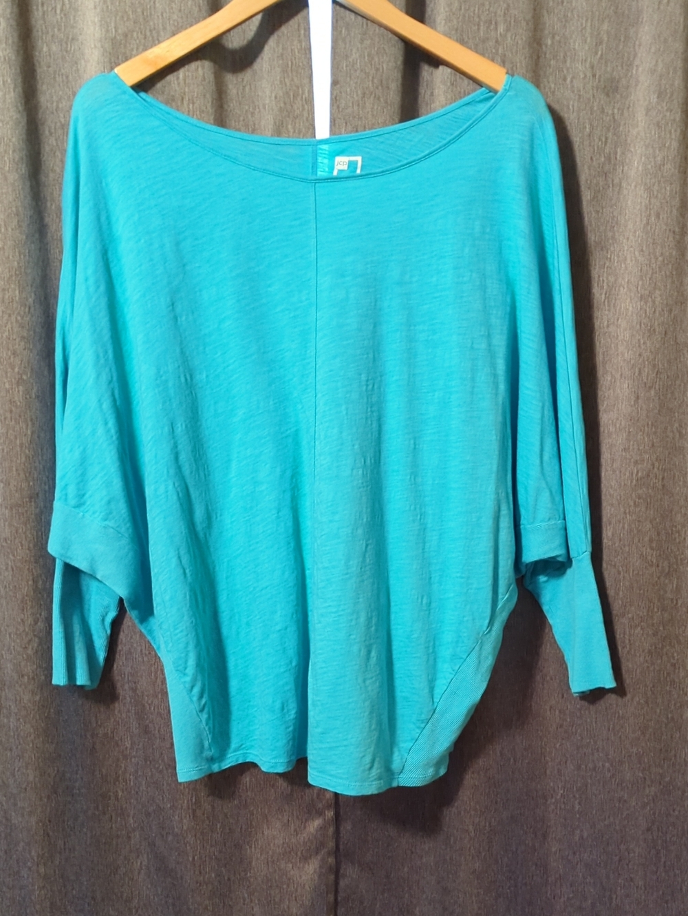 Relaxed Fit Women's Top in Teal